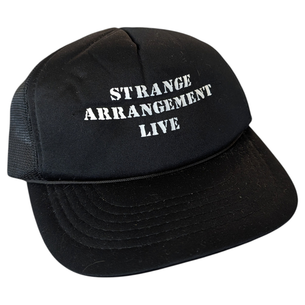 90's Strange Arrangement Live Trucker Snapback Hat